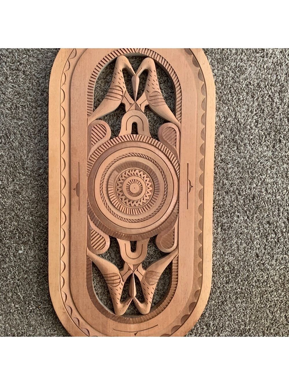 Wooden Handcarved Decor - Picture 1 of 5